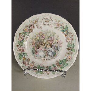 Royal Doulton Bramley Hedge "Summer" 6 3/8" Bread Plate